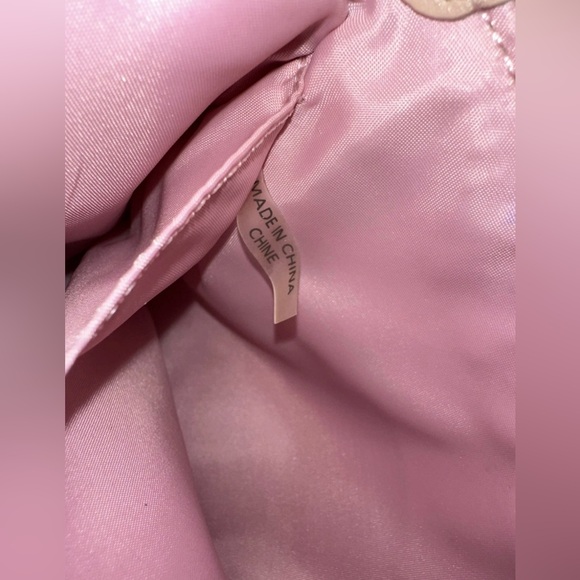 Coach Legacy Weekend Signature Nylon Sleeve Case Pouch Khaki Pink Accent - Picture 7 of 8